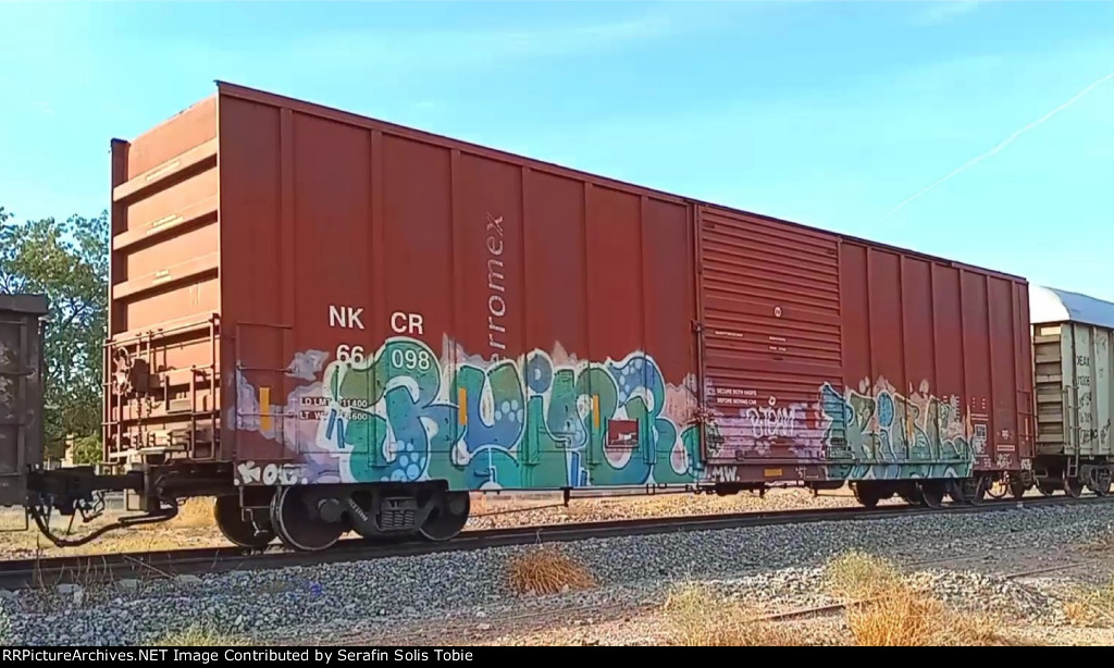 NKCR 66098 Rotulado Ferromex Con Grafiti